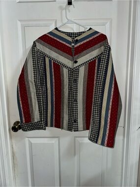 Vintage Handmade Quilted Vintage Quilted Jacket
